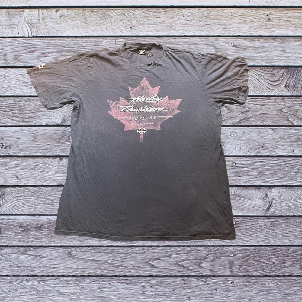 Harley-Davidson vintage Maple Leaf T shirt sz xl
